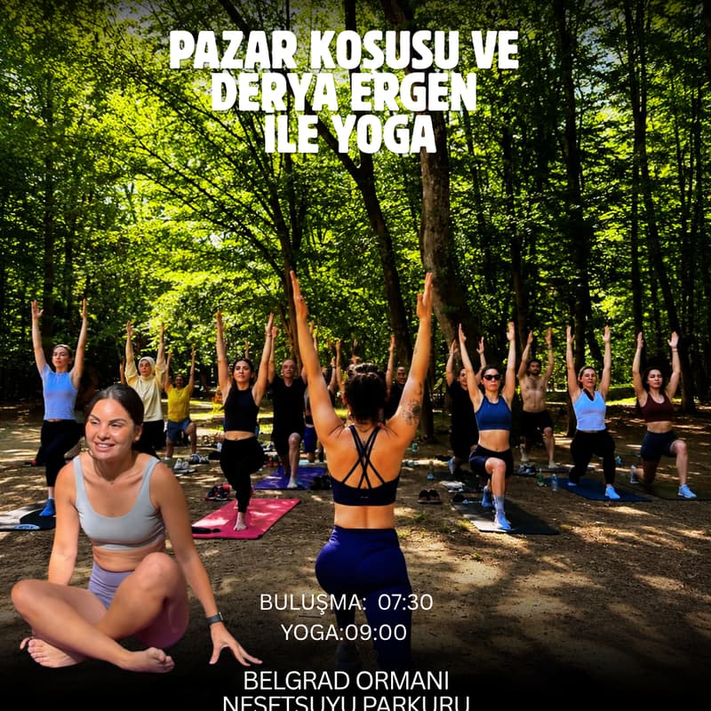 Cover Image for Zinde Pazar Koşusu&Derya Ergen İle Yoga