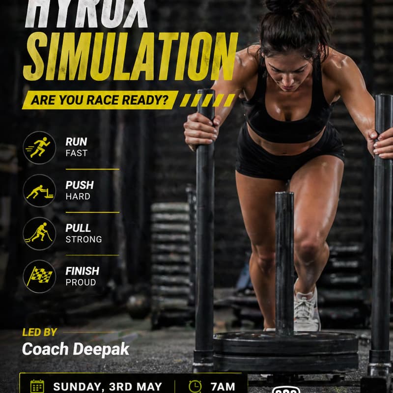 Hyrox Simulation With Run · Luma