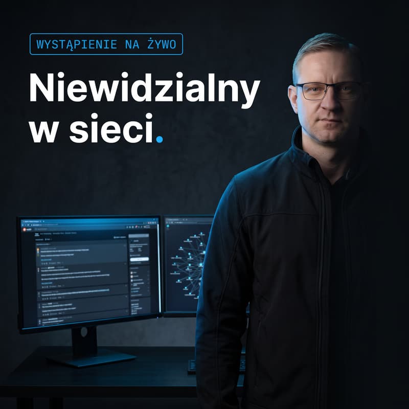 Cover Image for Niewidzialny w sieci. Jak przestępcy budują fundament ataków w kwadrans