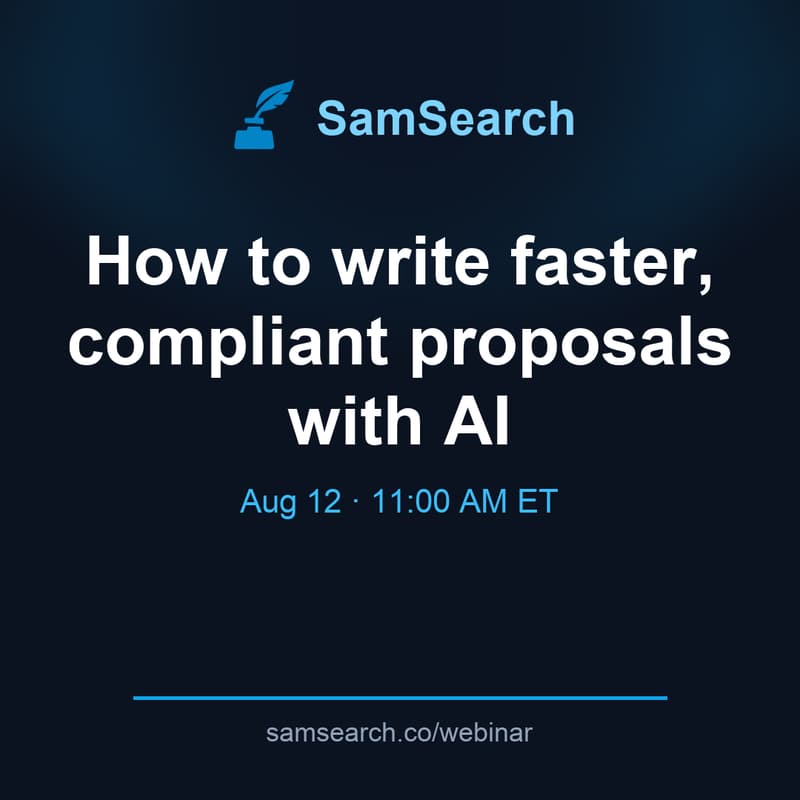 Cover Image for How to write faster, compliant proposals with AI