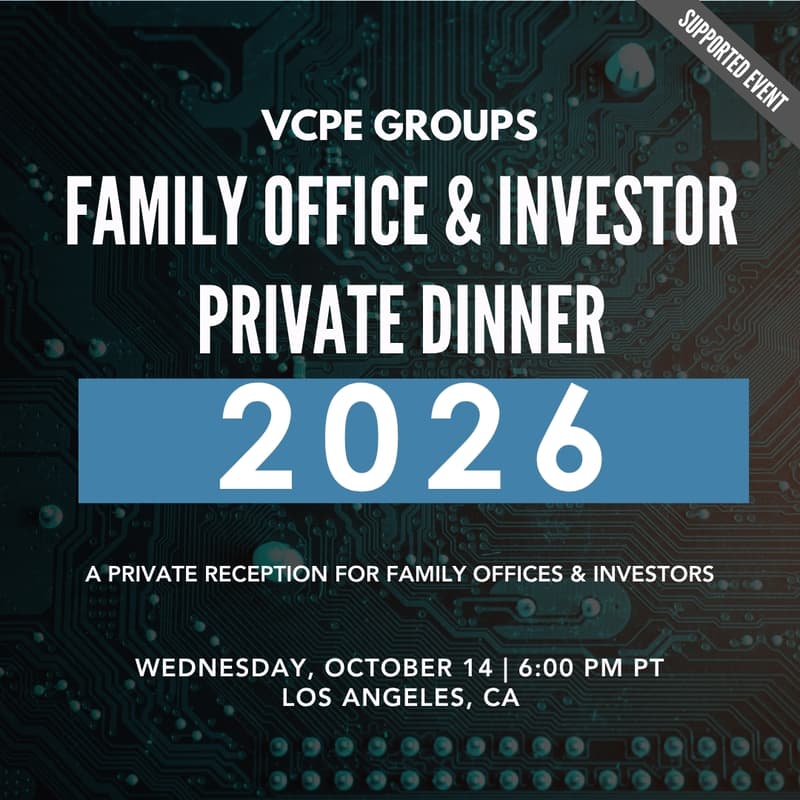 Cover Image for October 14: Family Office & Investor Private Dinner