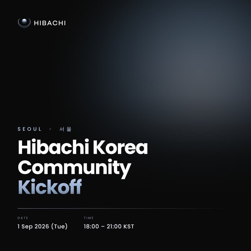 Cover Image for Hibachi Korea Community Kickoff (Sep 2026)