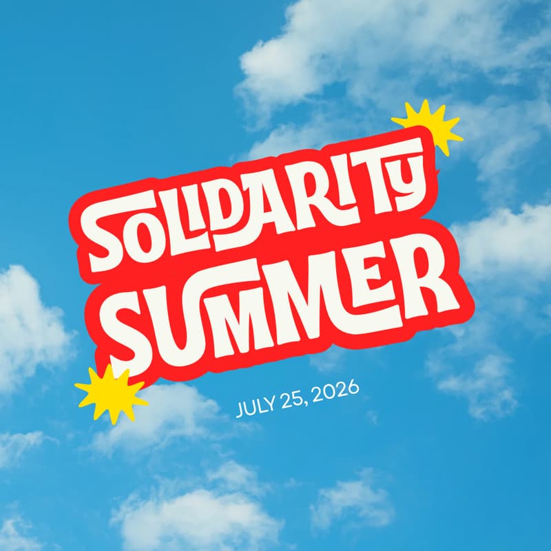 Cover Image for (Volunteer for) Solidarity Summer
