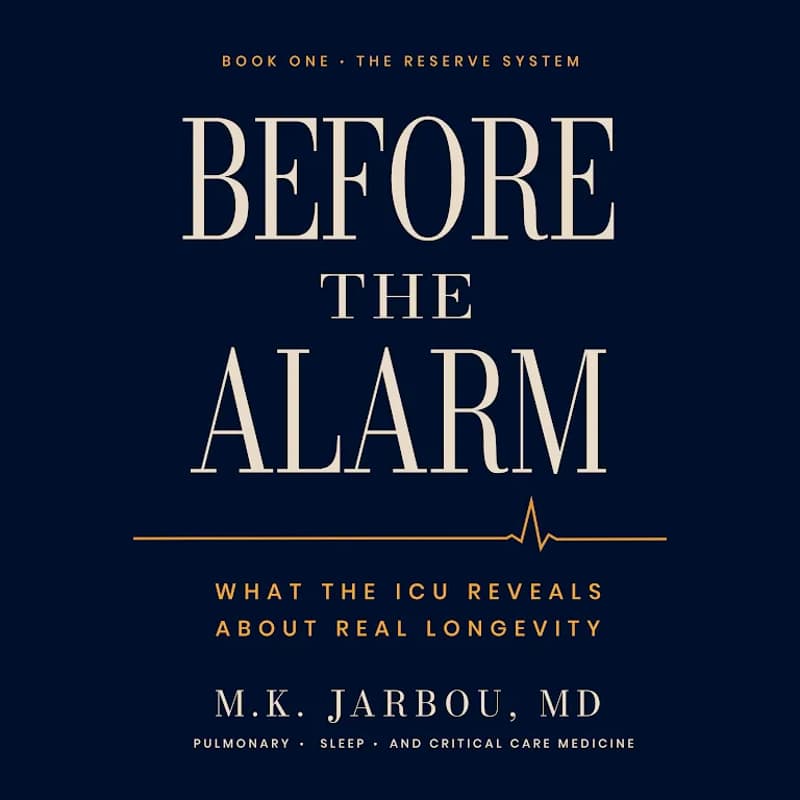 Cover Image for Before the Alarm — Book Launch with Dr. M.K. Jarbou, MD