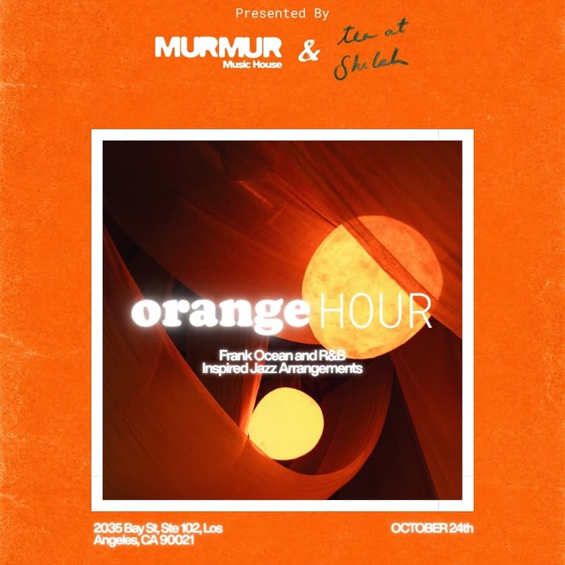 Cover Image for Orange Hour: Frank Ocean and R&B Jazz Arrangements