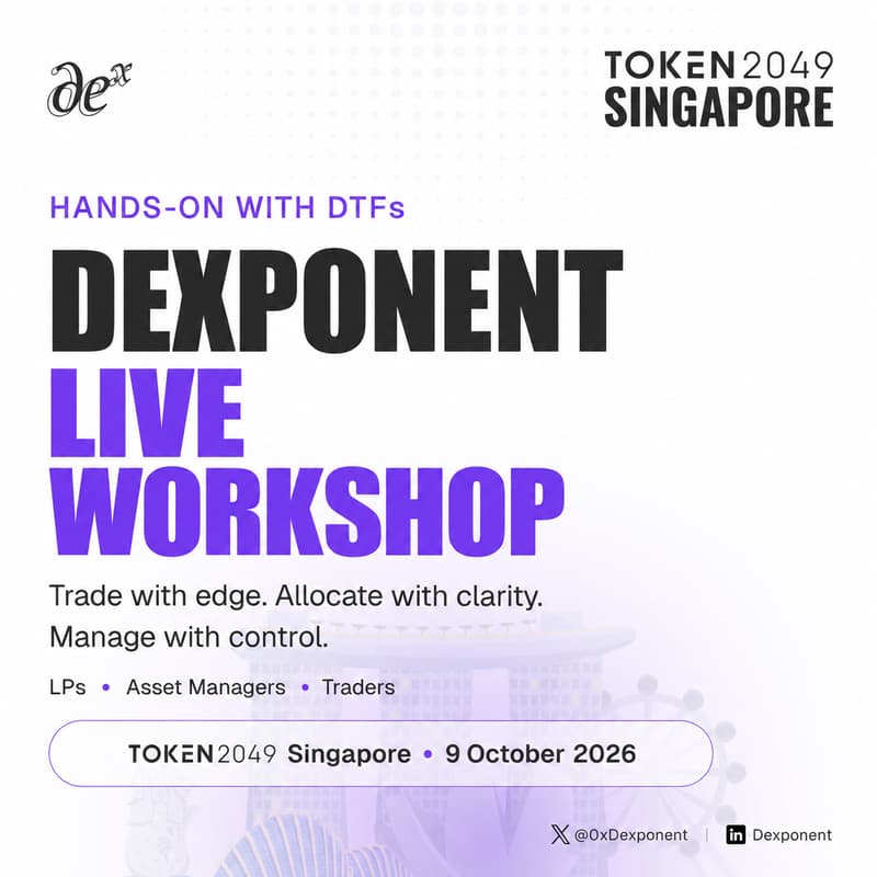 Cover Image for Dexponent Live Workshop: LPs, Asset Managers & Traders