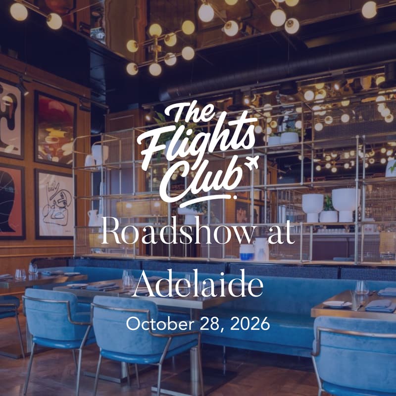 Cover Image for The Flights Club Roadshow- ADELAIDE
