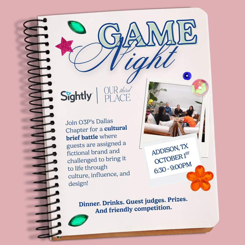 Cover Image for Dallas Game Night: The Cultural Brief Battle with O3P & Sightly
