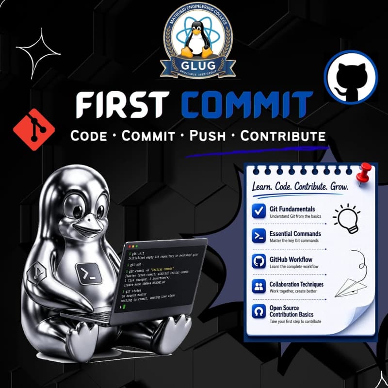 Cover Image for First Commit