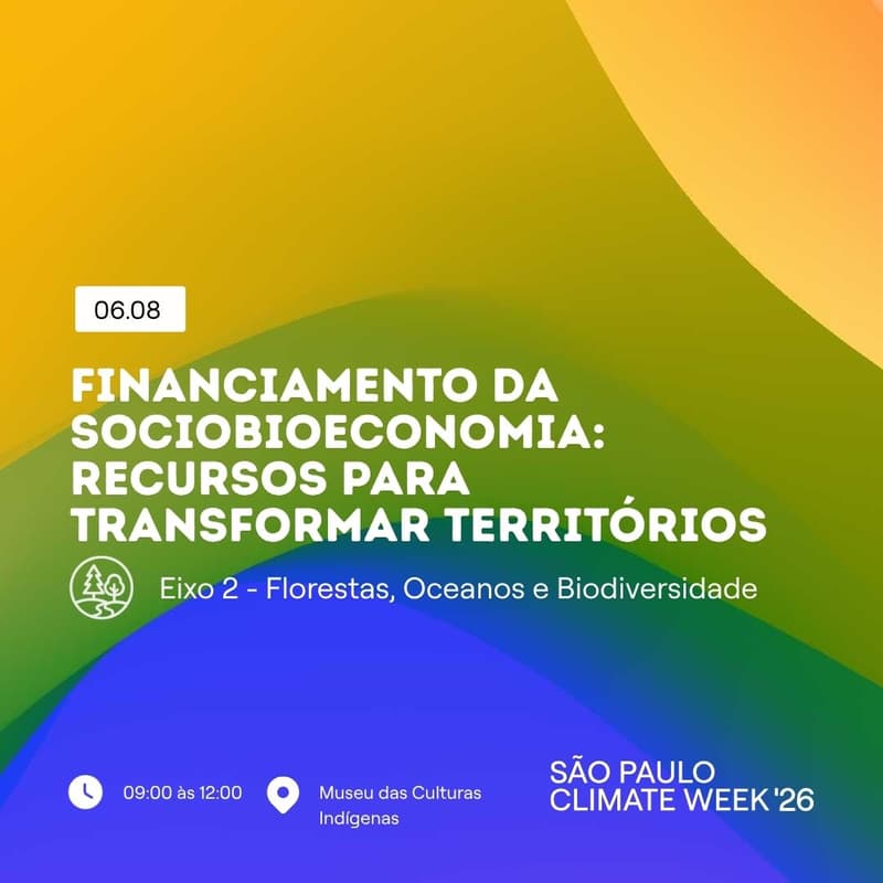 Cover Image for Florestas e Sociobioeconomia: Conservação, Financiamento e Negócios Regenerativos