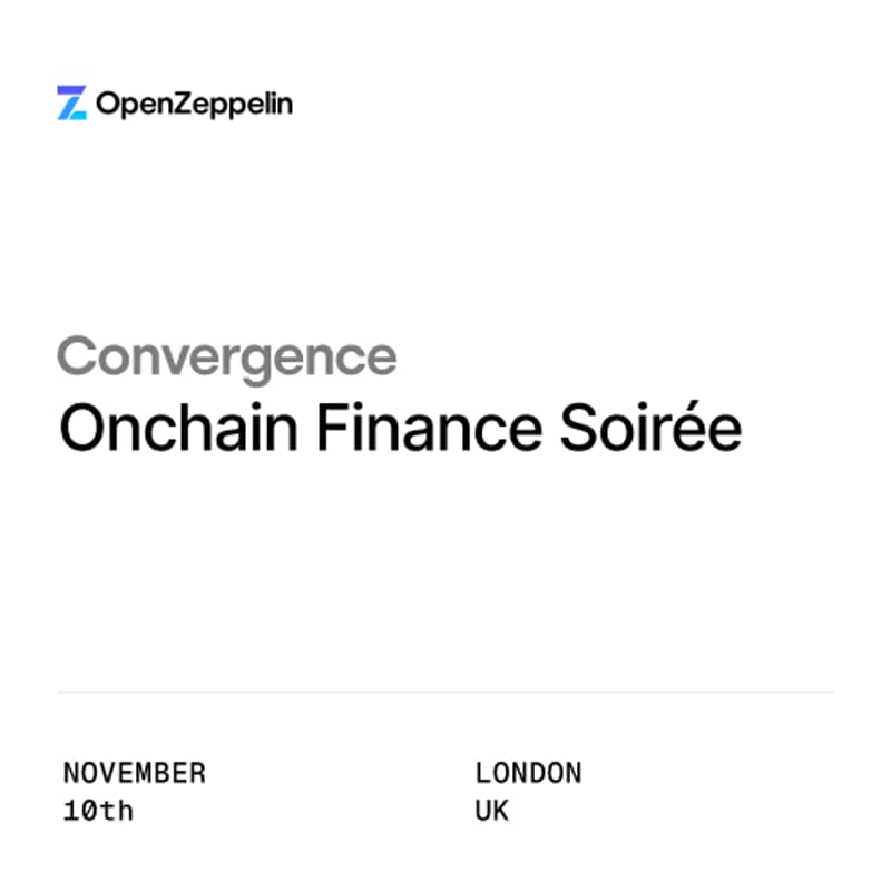 Cover Image for Convergence: Onchain Finance Soirée at DAS London