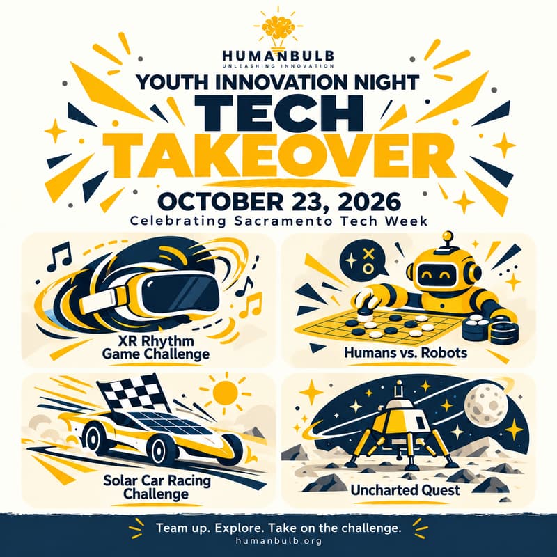 Cover Image for Youth Tech Lab: Build. Create. Compete. - HUMANBULB