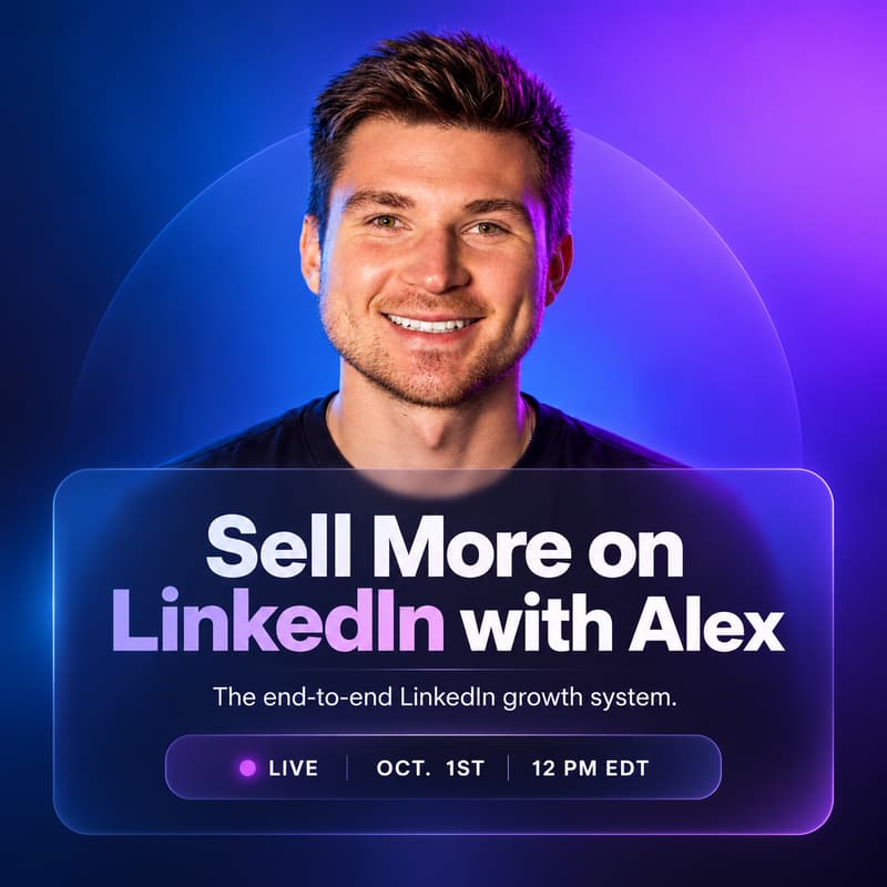Cover Image for Sell More on LinkedIn with Alex