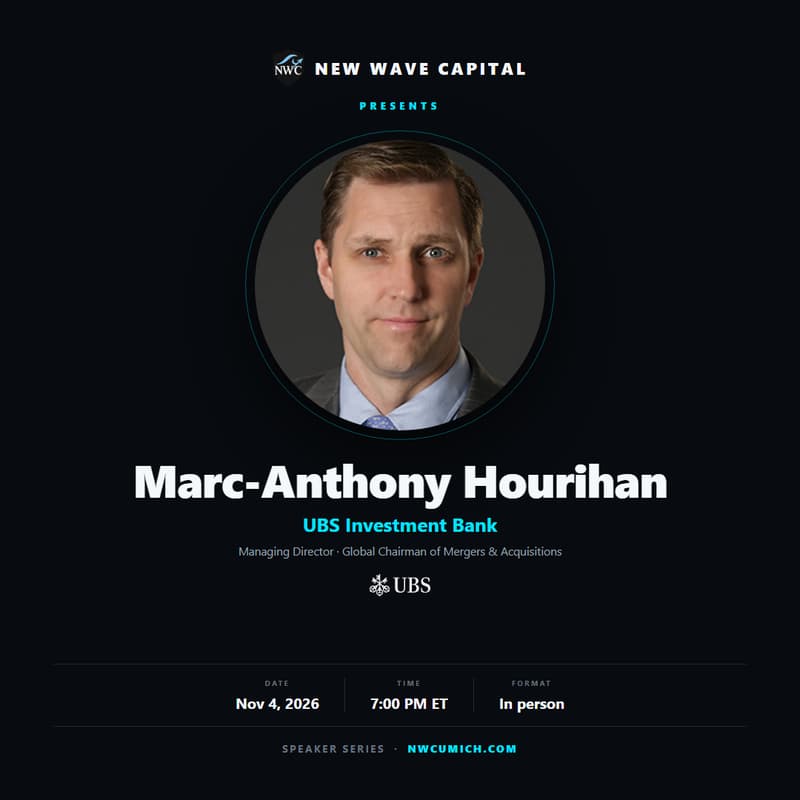 Cover Image for NWC Speaker Series: Marc-Anthony Hourihan, UBS