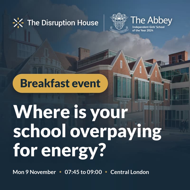 Cover Image for Breakfast Event: Is your school overpaying for energy?