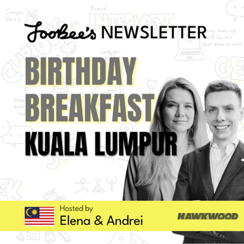 Cover Image for 🎂 JooBee's Newsletter Birthday Breakfast @Kuala Lumpur