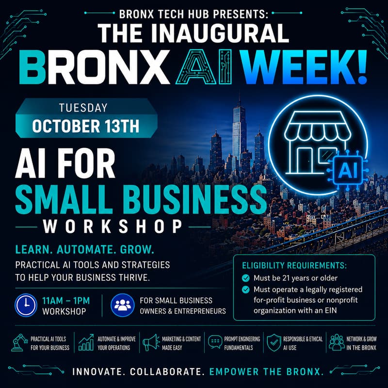 Cover Image for Tech for Small Business Workshop