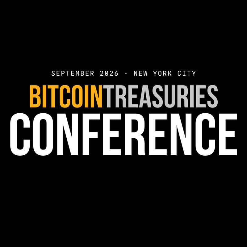 Cover Image for Bitcoin Treasuries Conference: September 2026