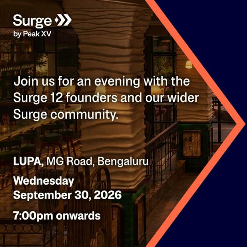 Cover Image for Surge Founders Dinner