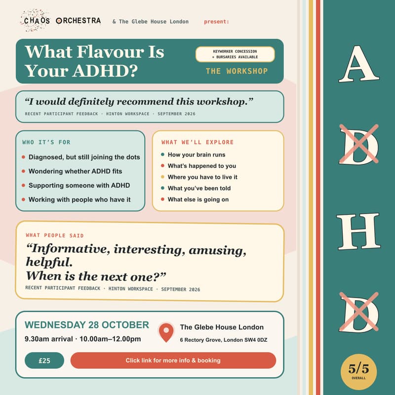 Cover Image for What Flavour Is Your ADHD, London?