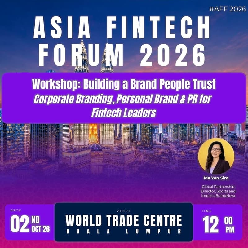 Cover Image for Asia Fintech Forum 2026 Workshop:Building a Brand People Trust