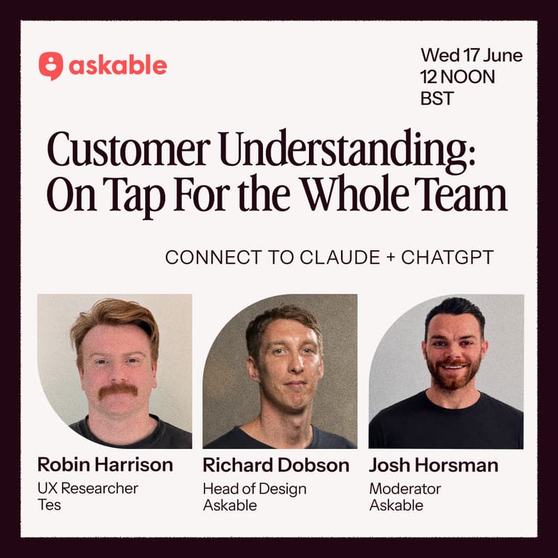 Cover Image for Customer understanding, on tap for the whole team