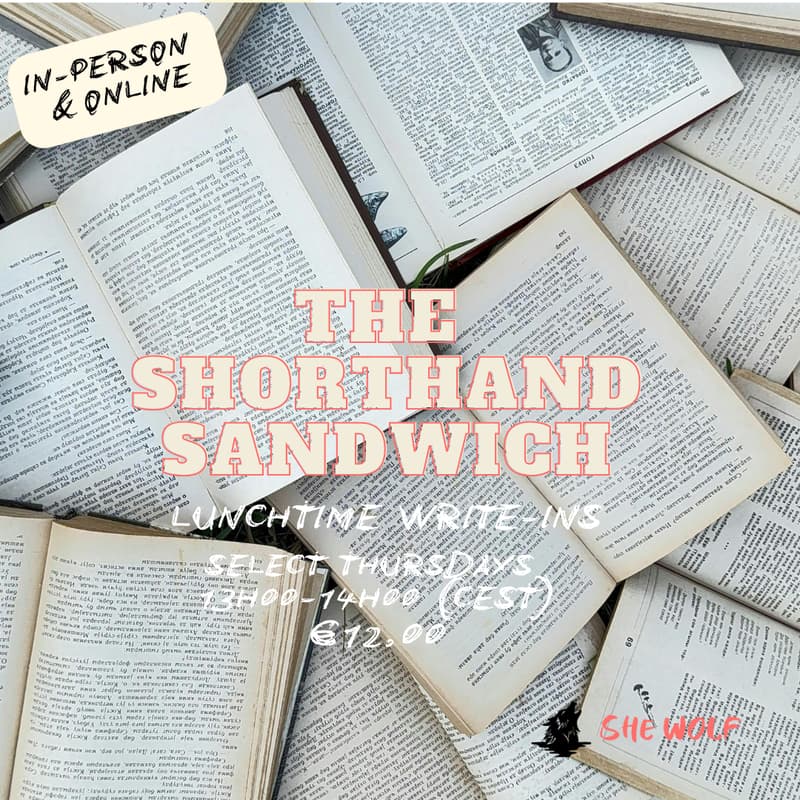 Cover Image for She Wolf: Shorthand Sandwich 60-min Write-Ins