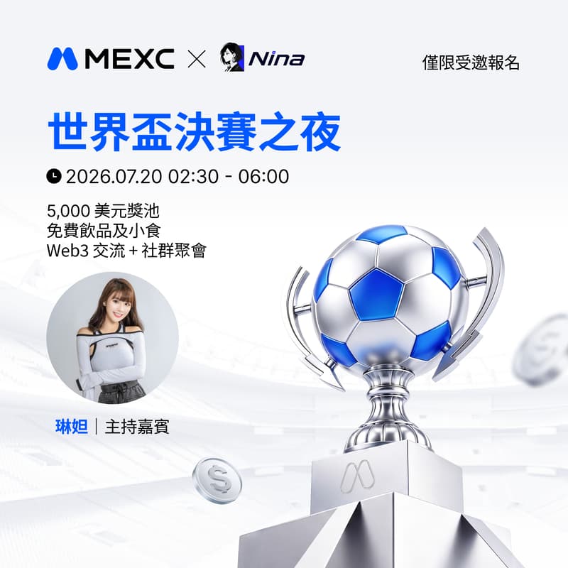 Cover Image for MEXC × Nina 世界盃決賽之夜