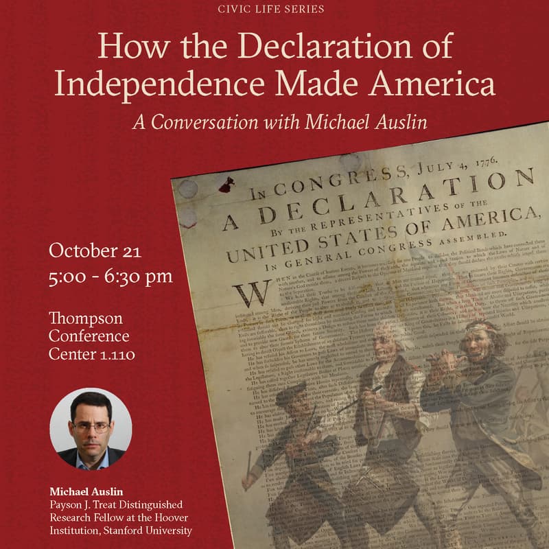 Cover Image for How the Declaration of Independence Made America: A Conversation with Michael Auslin