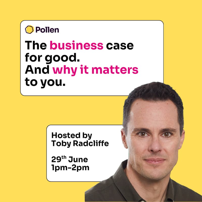Cover Image for The business case for good. And why it matters to you.