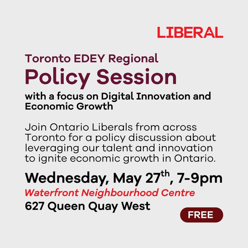 Cover Image for Toronto EDEY Regional Policy Session: Digital Innovation and Economic Growth