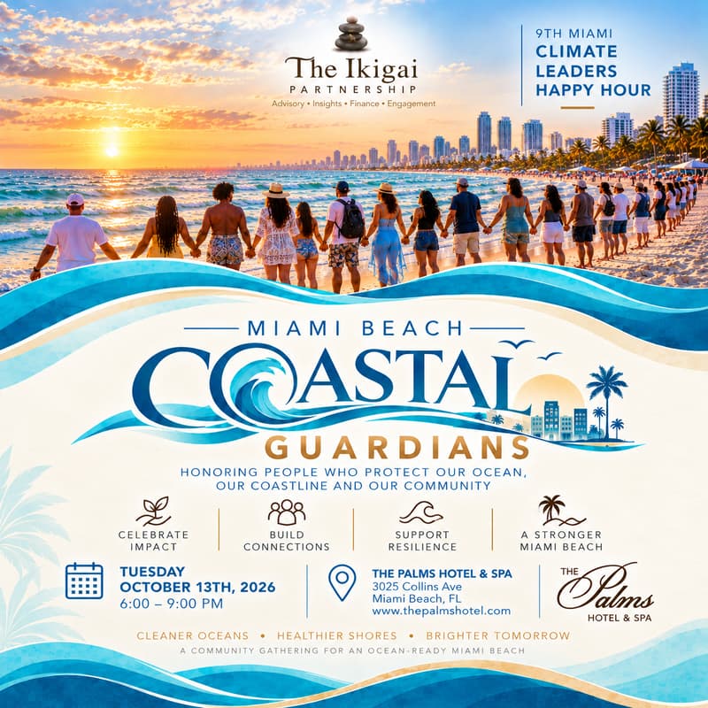 Cover Image for 9th Miami Climate Leader Happy Hour