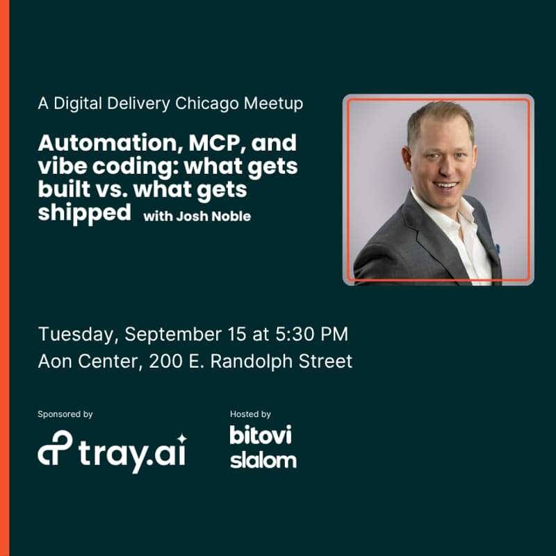 Cover Image for Automation, MCP, and vibe coding: what gets built vs. what gets shipped