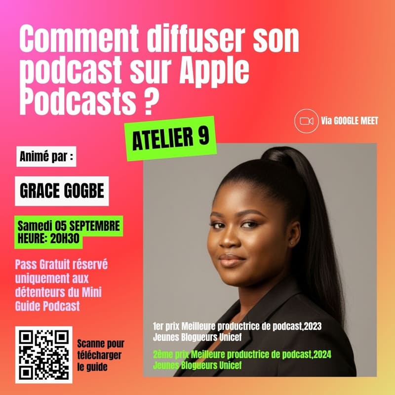 Cover Image for Atelier 09 : Comment diffuser son podcast sur Apple Podcasts ?