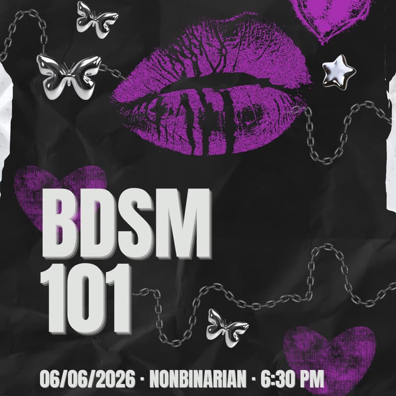 Cover Image for BDSM 101 Workshop at The Nonbinarian Bookstore