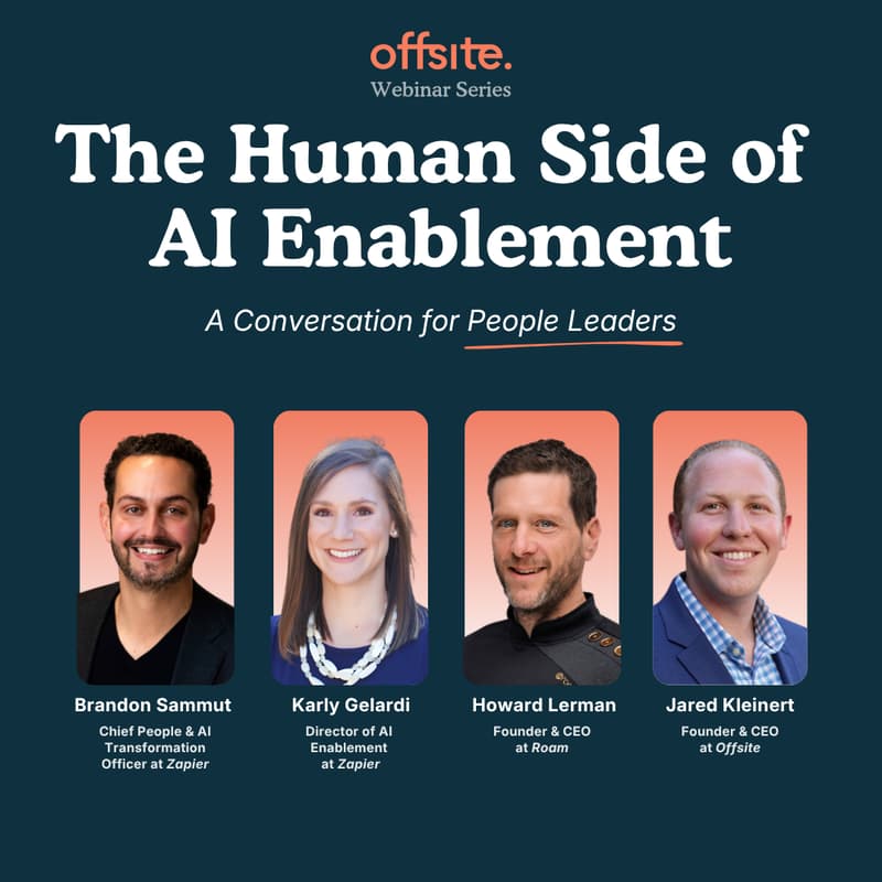 Cover Image for Webinar | The Human Side of AI Enablement
