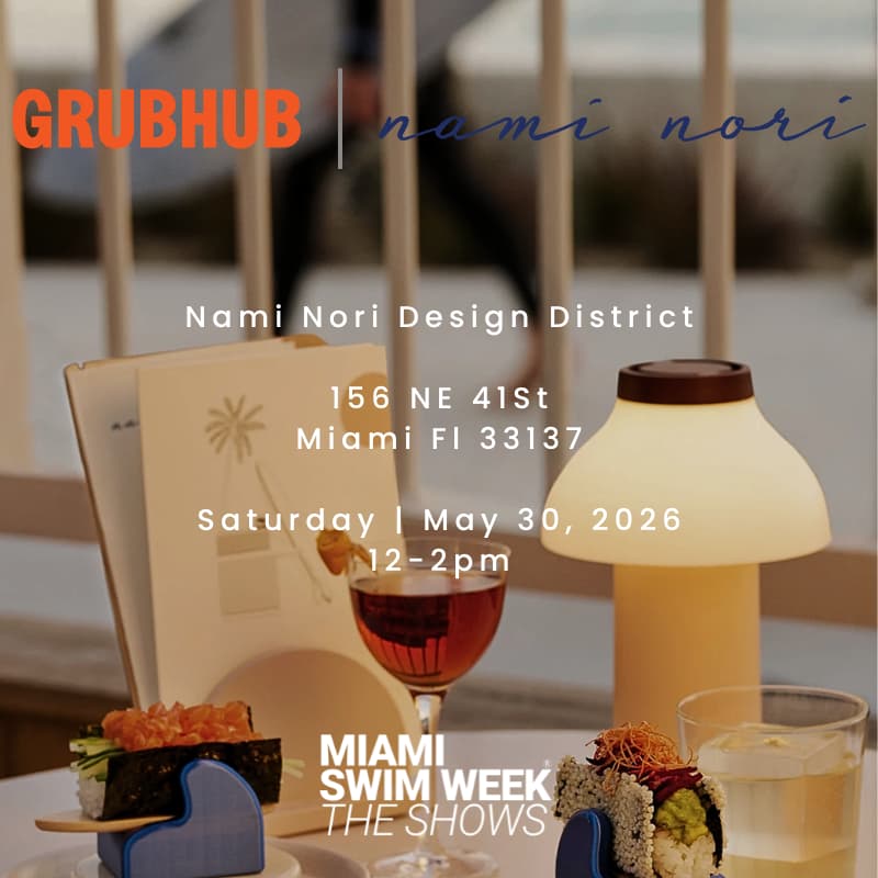 Cover Image for Grubhub x Nami Nori Brunch - Miami Swim Week® The Shows.