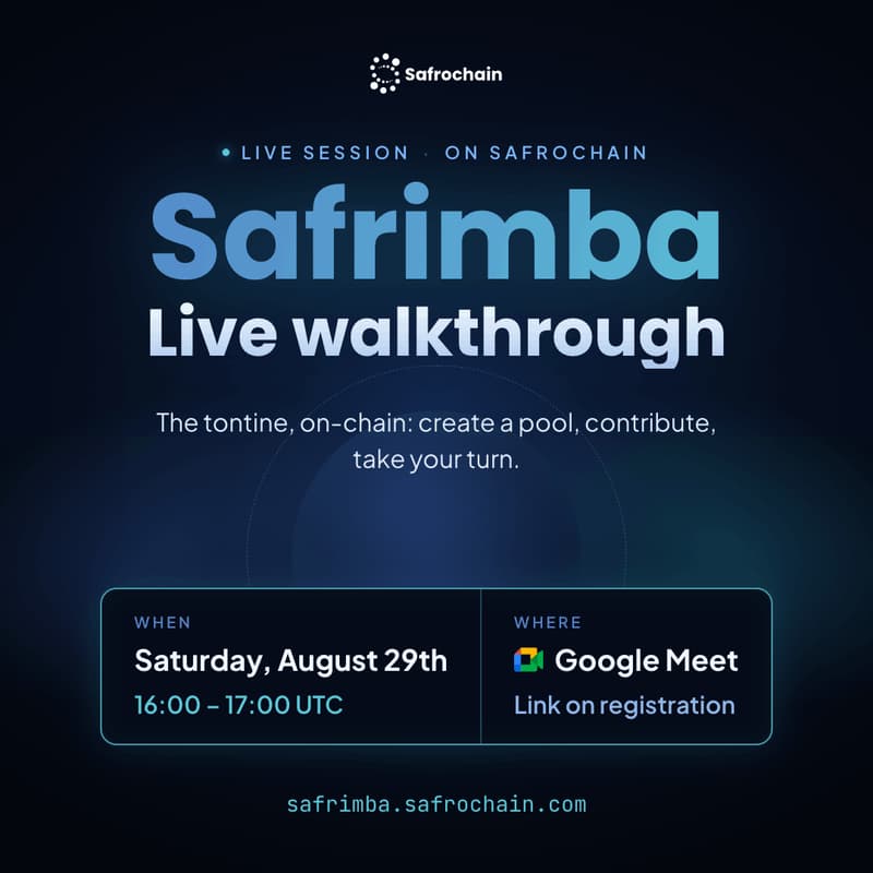 Cover Image for Safrimba Live Walkthrough