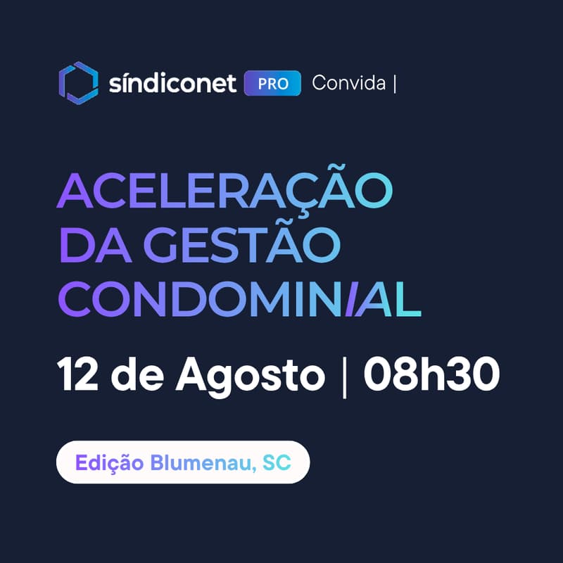 Cover Image for Aceleração da Gestão Condominial | Edição Blumenau - SC