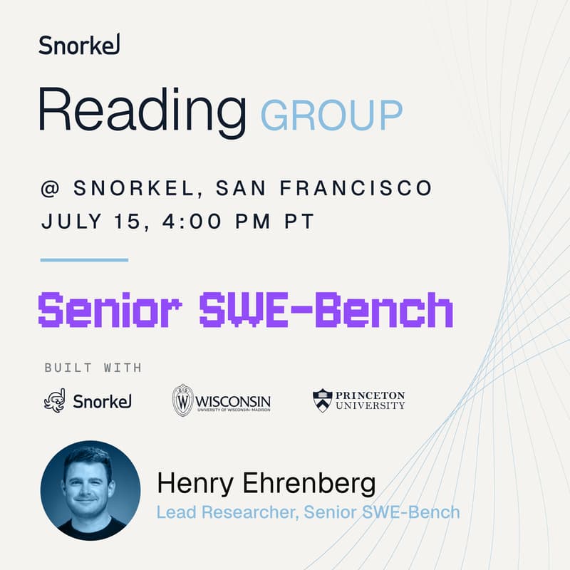 Cover Image for Reading Group (+🧋): Senior SWE-Bench
