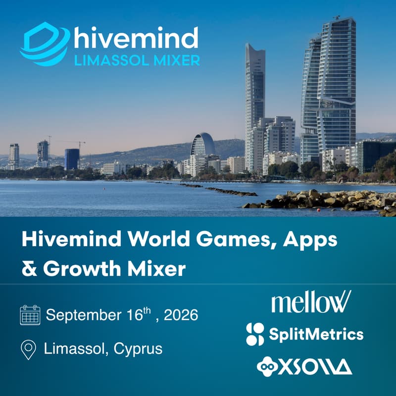 Cover Image for Hivemind World Games, Apps & Growth Mixer - Limassol