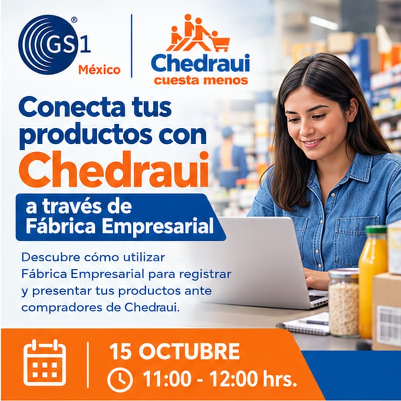 Cover Image for Conecta tus productos con Chedraui a través de Fábrica Empresarial