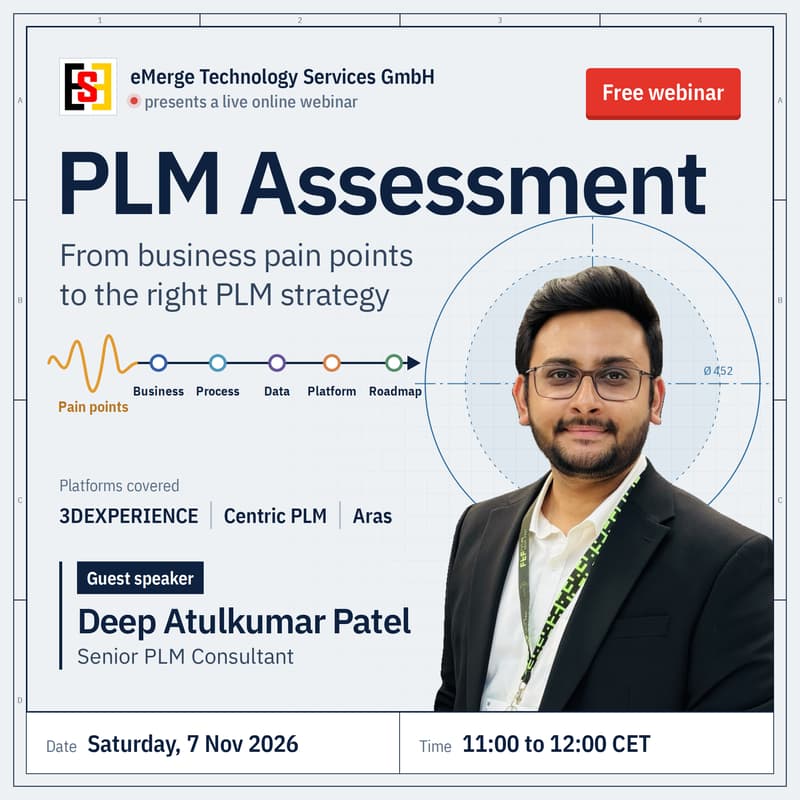 Cover Image for PLM Assessment: From Business Pain Points to the Right PLM Strategy