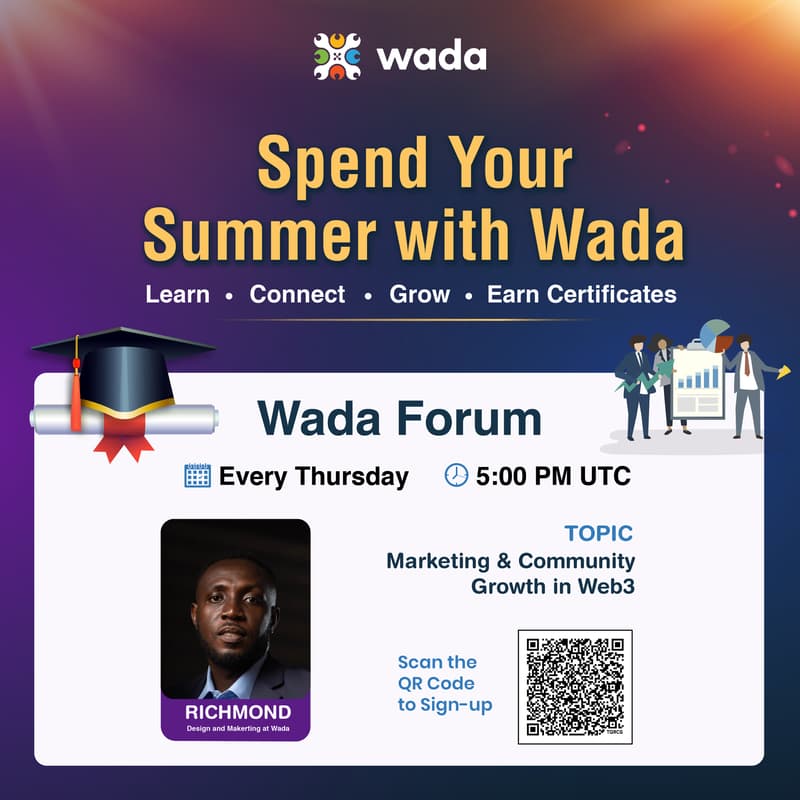 Cover Image for Wada Weekly Forum - Marketing & Community Growth in Web3