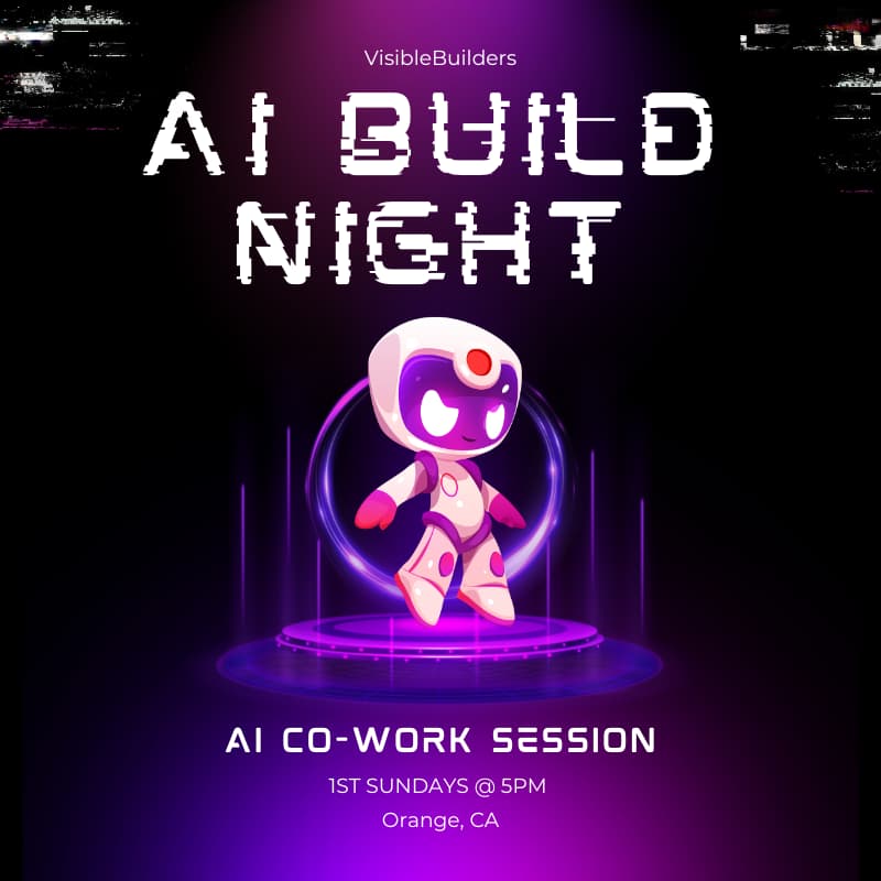 Cover Image for AI Build Night — Co-Work & Ship Session