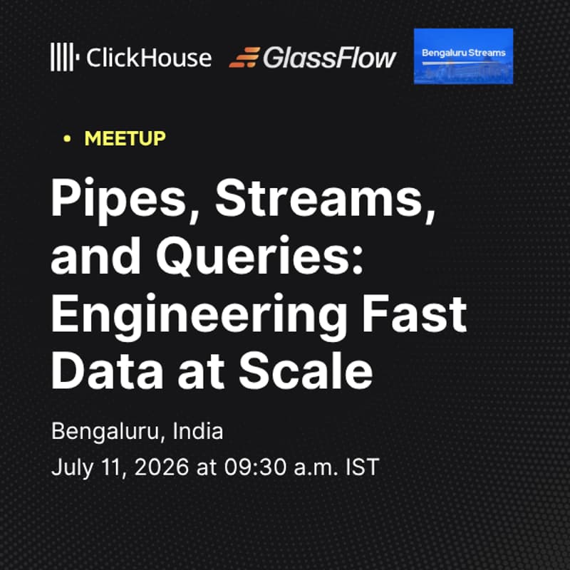 Cover Image for Pipes, Streams, and Queries: Engineering Fast Data at Scale