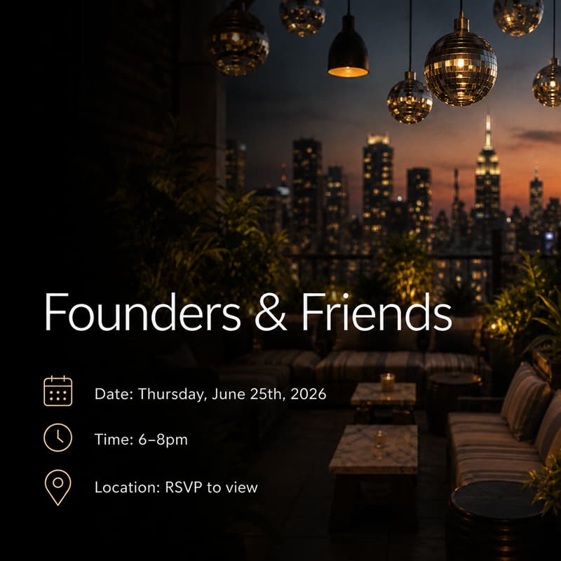 Cover Image for Founders & Friends