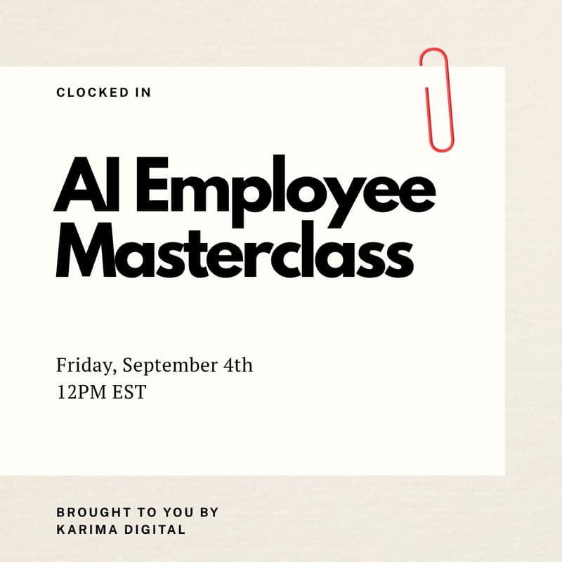 Cover Image for Self Improving AI Employee Workshop