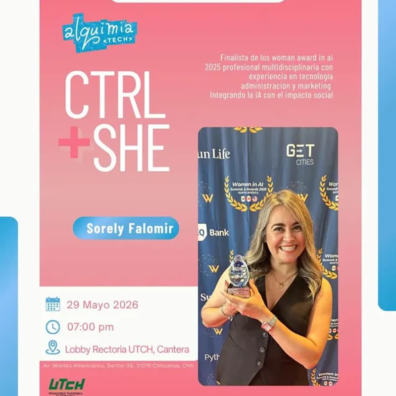 Cover Image for CTRL + SHE con Sorely Falomir
