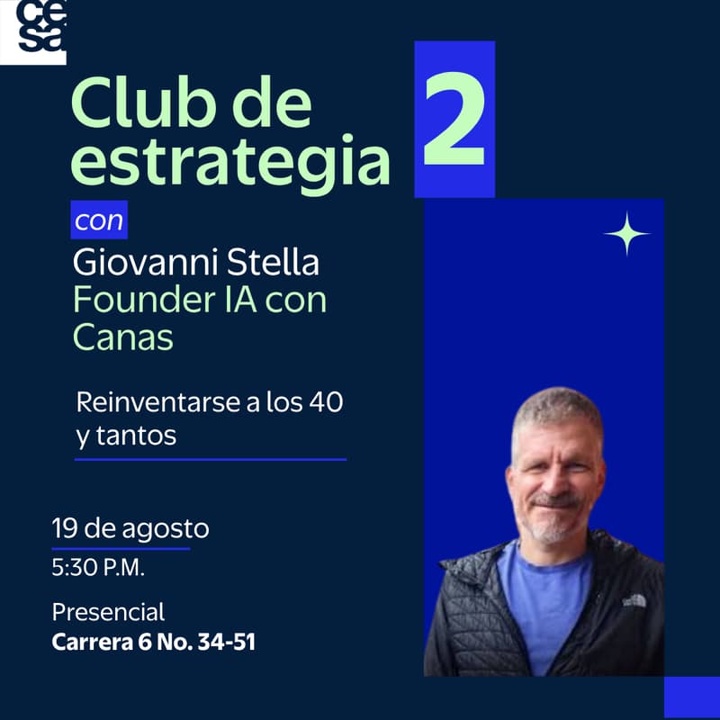 Cover Image for Club de Estrategia II: Giovanni Stella